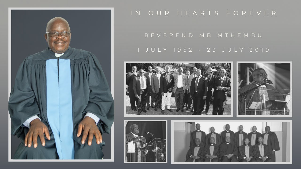 Memorial Service of Rev MB Mthembu: 25 September 2022 | Church of the Holy Ghost
