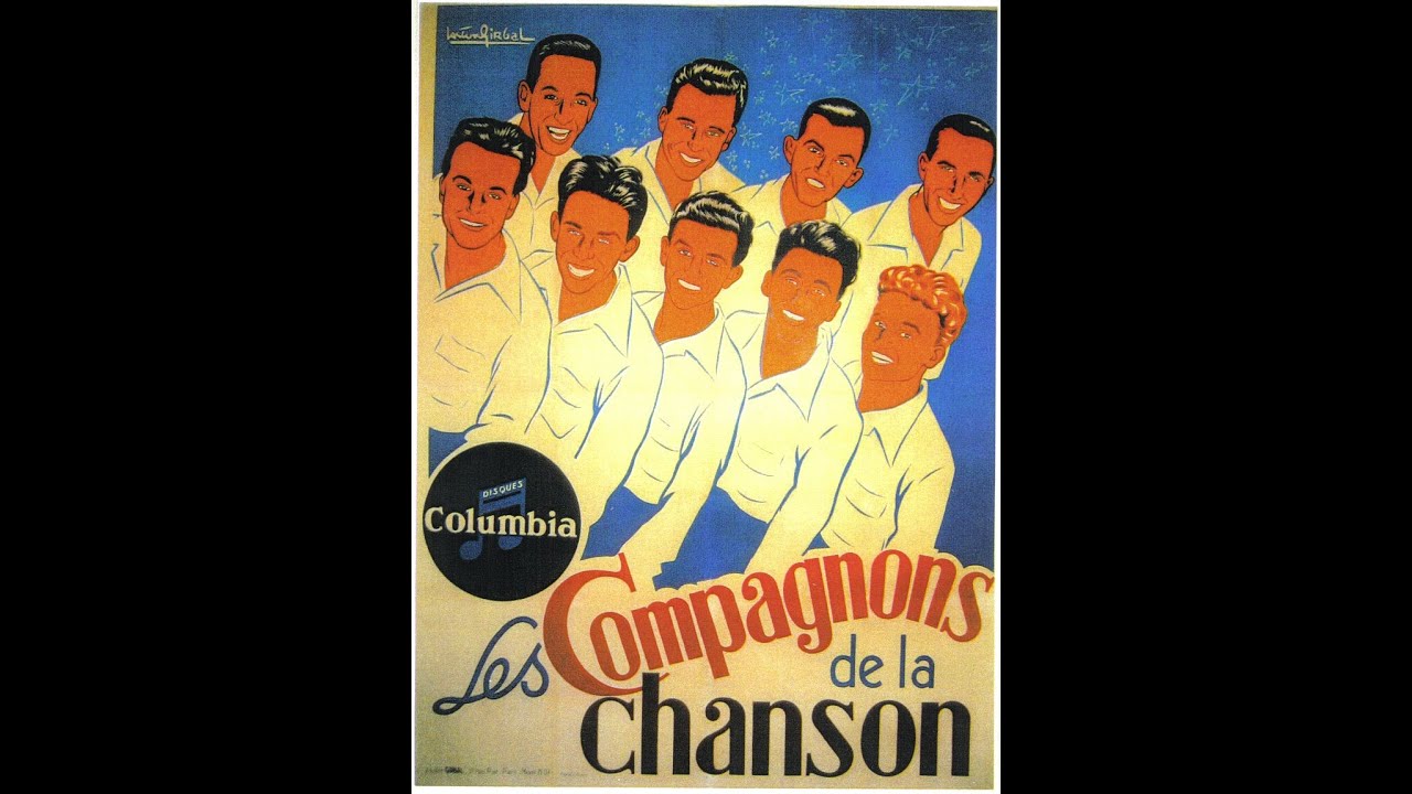 Mes jeunes années Les compagnons de la chanson - Clip  - Paroles ci-dessous
