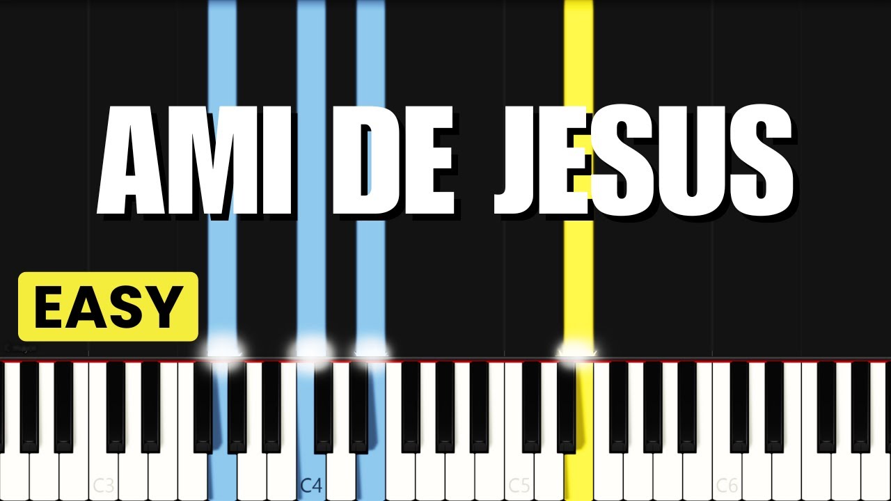 Ami de Jesus | EASY PIANO TUTORIAL BY Extreme Midi