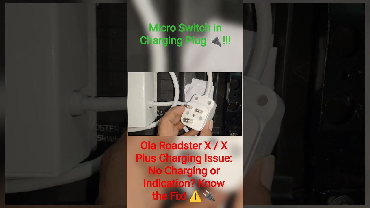 Ola Roadster X / X Plus Charging Issue: No Charging or Indication? Know the Fix! ⚠️🔌