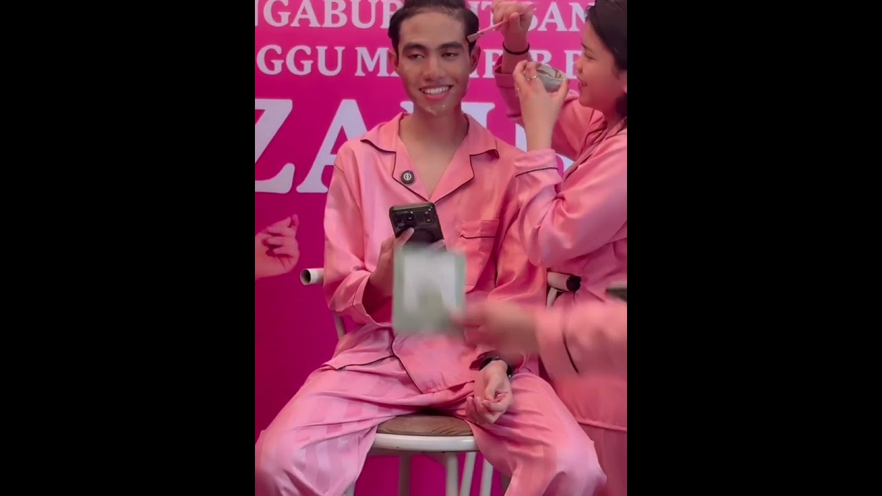 LIVE EBY DAN ZAHRA LAGI DEBAT KETIKA PAKAI MASKER LUCU BANGET 
