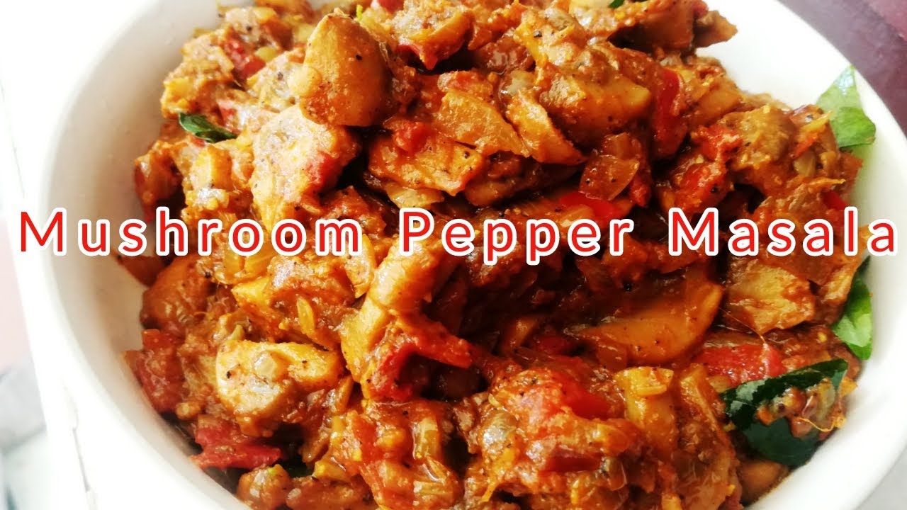 Chennai Style Mushroom pepper Masala | இன்று இரவு உணவுக்கு Try பண்ணுங்க |  Helen's Home Cooking