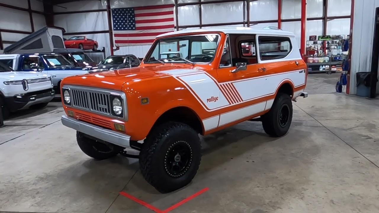 1975 International Scout II Test drive