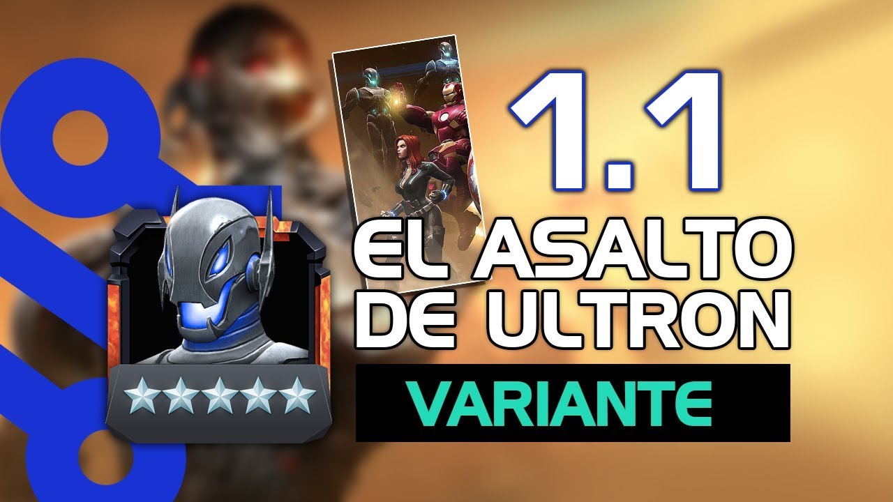Capitulo 1 / Desafio 1 - El Asalto de Ultron (Variante) | Marvel Contest of Champions