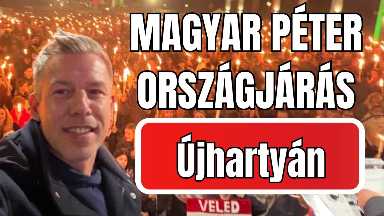 LIVE: Magyar Péter Újhartyánban | Országjárás élő közvetítés