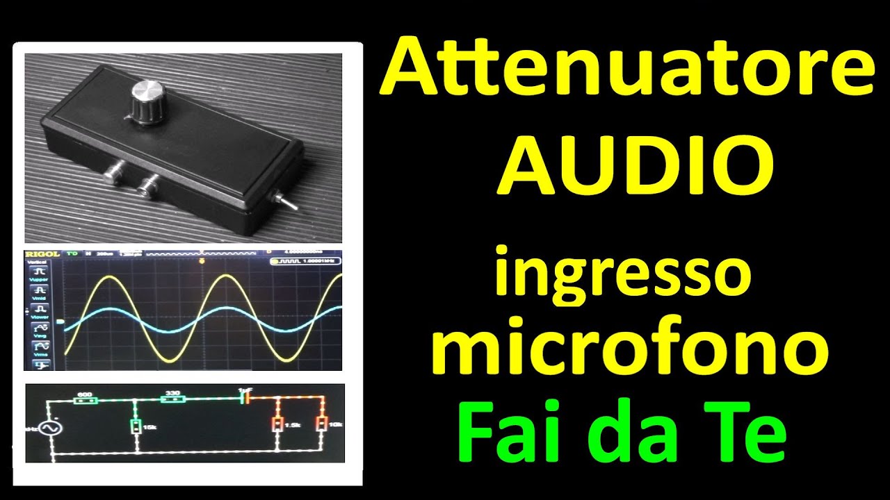 0686: Attenuatore Audio per ingresso microfono