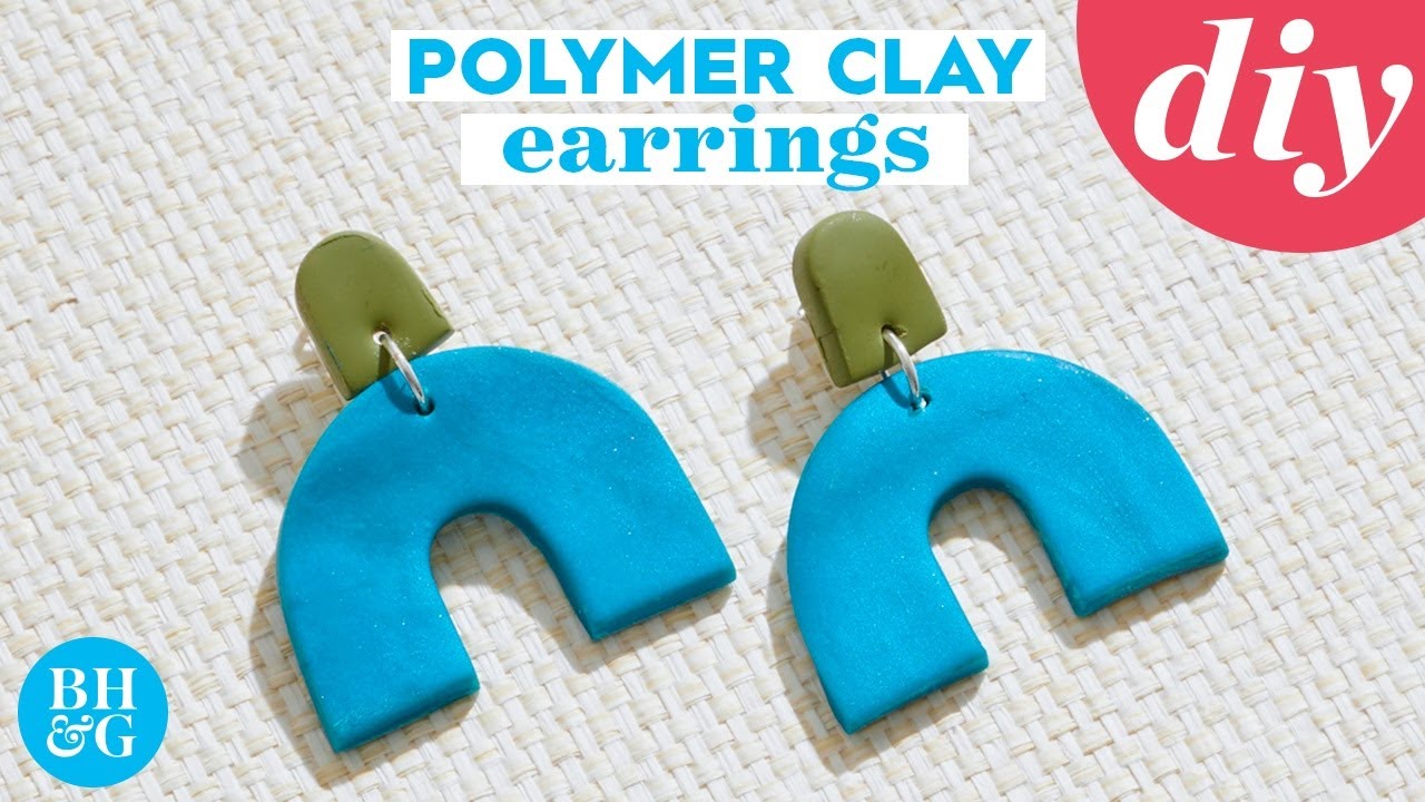 These Handmade Polymer Clay Earrings are a Fashion Staple Piece | Better Homes & Gardens