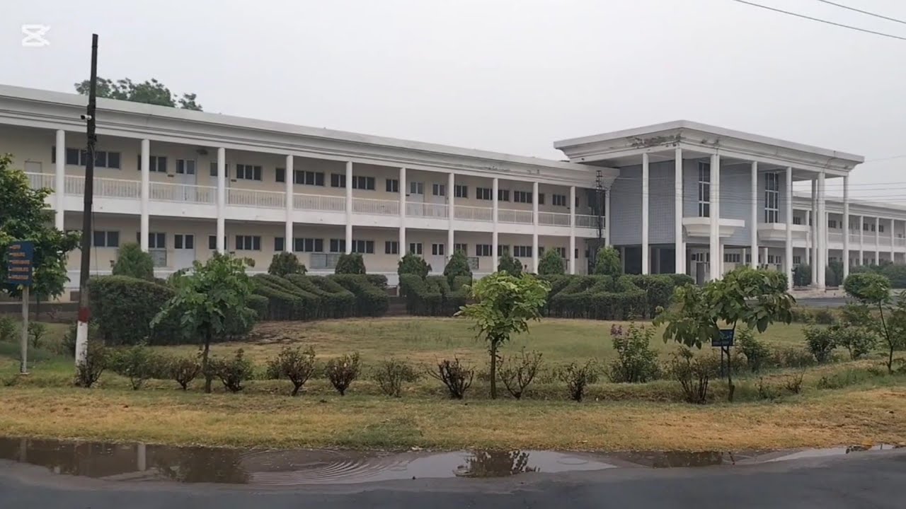 Pleasant morning at Sandal College Fsd after Rain