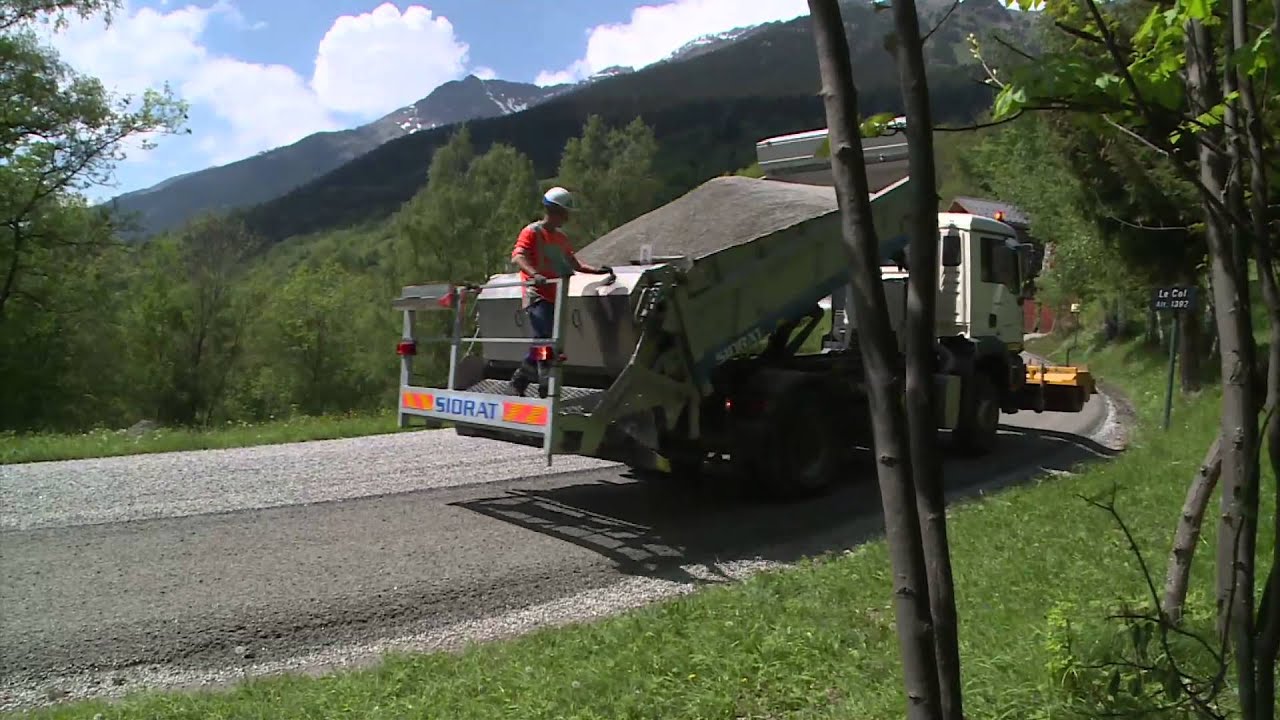 Le gravillonnage en Savoie