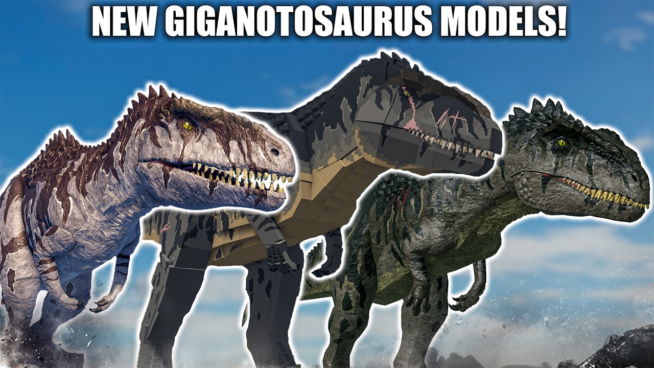 Top 3 NEW Giganotosaurus MODELS In Roblox!