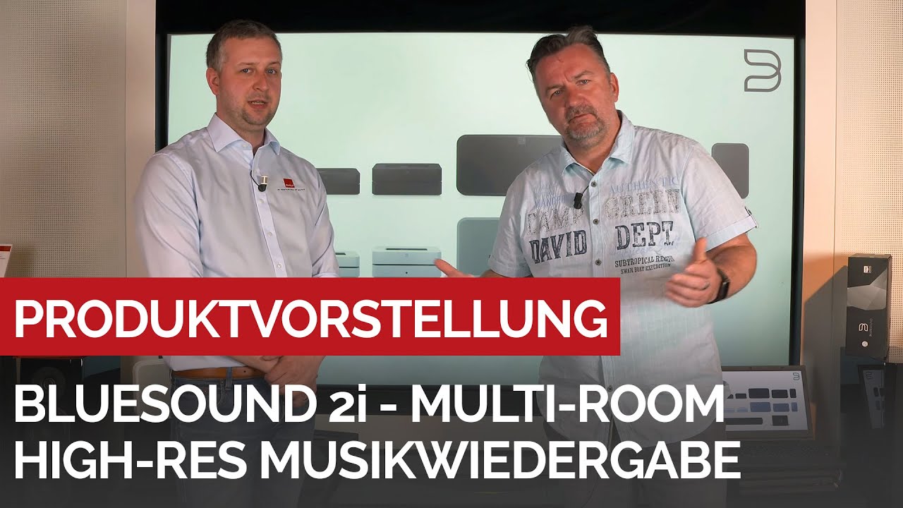 Der hochauflösende Weg zur Multi-Room Musikwiedergabe - Wir haben jetzt Bluesound vorführbereit