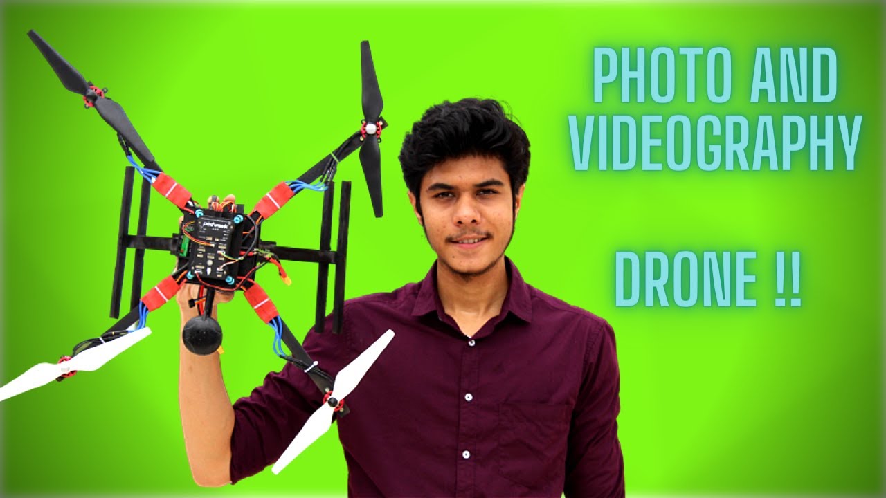 How To Make Drone For Photography and Videography | Drone - Very Stable | Quadcopter |@OmHobby