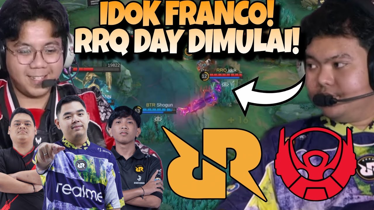 FRANCO IDOK KELUARR !! RRQ DAY DIMULAI !! RRQ VS BIGETRON MATCH 1 - MPL S16