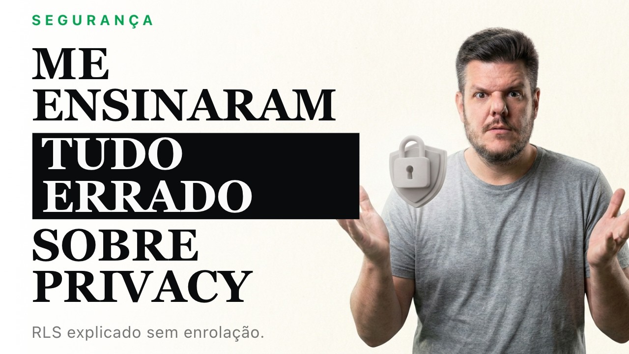 Me ensinaram TUDO errado sobre Privacy Rules no Bubble (E Você Também Pode Estar Errando!)