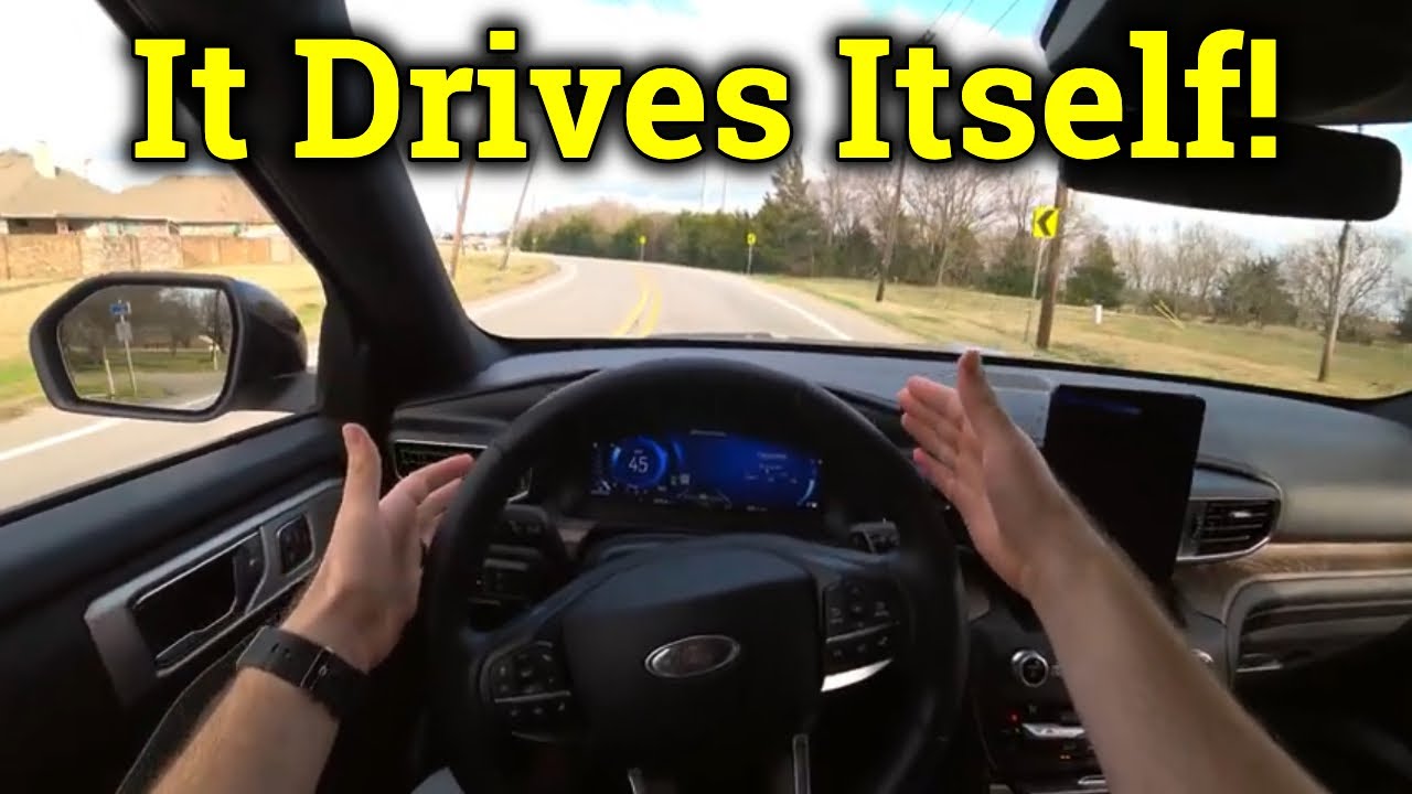 The 2020 Ford Explorer Practically Drives and Parks Itself! | Ford Co-Pilot360 & Safety Demo