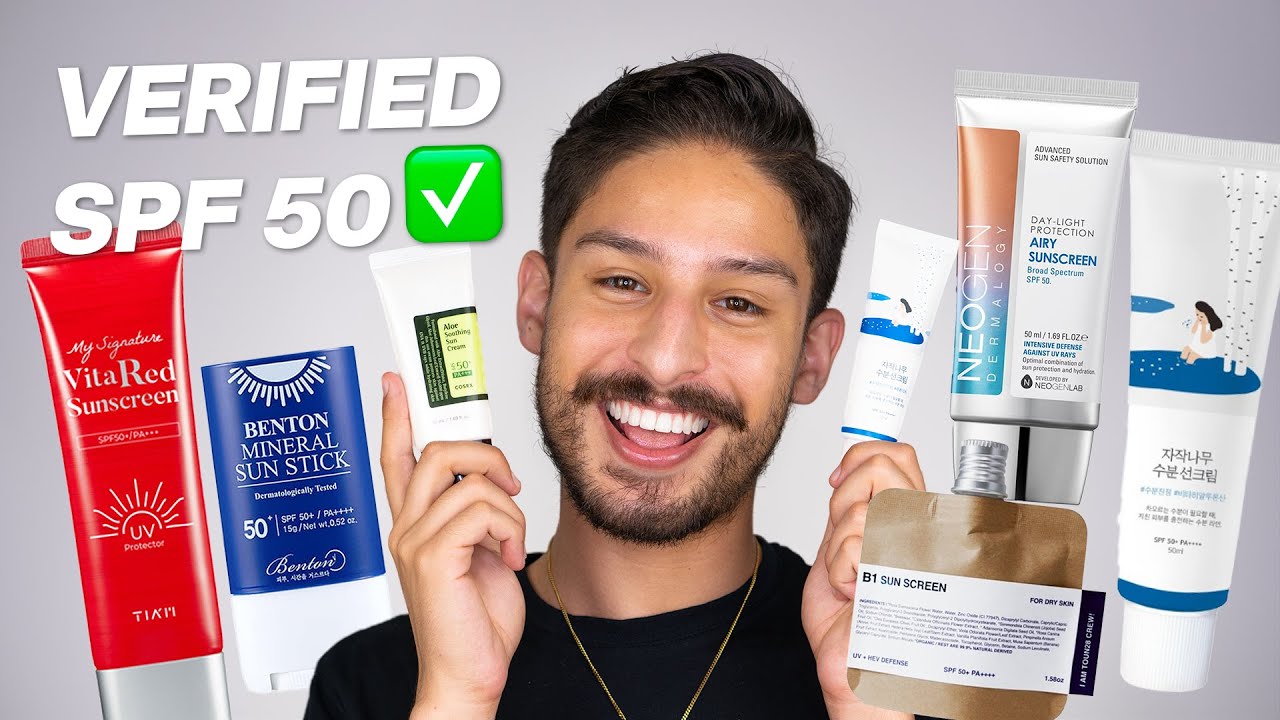 VERIFIED + CERTIFIED Korean Sunscreens! | CosRX, Round Lab, Isntree, Neogen, Benton
