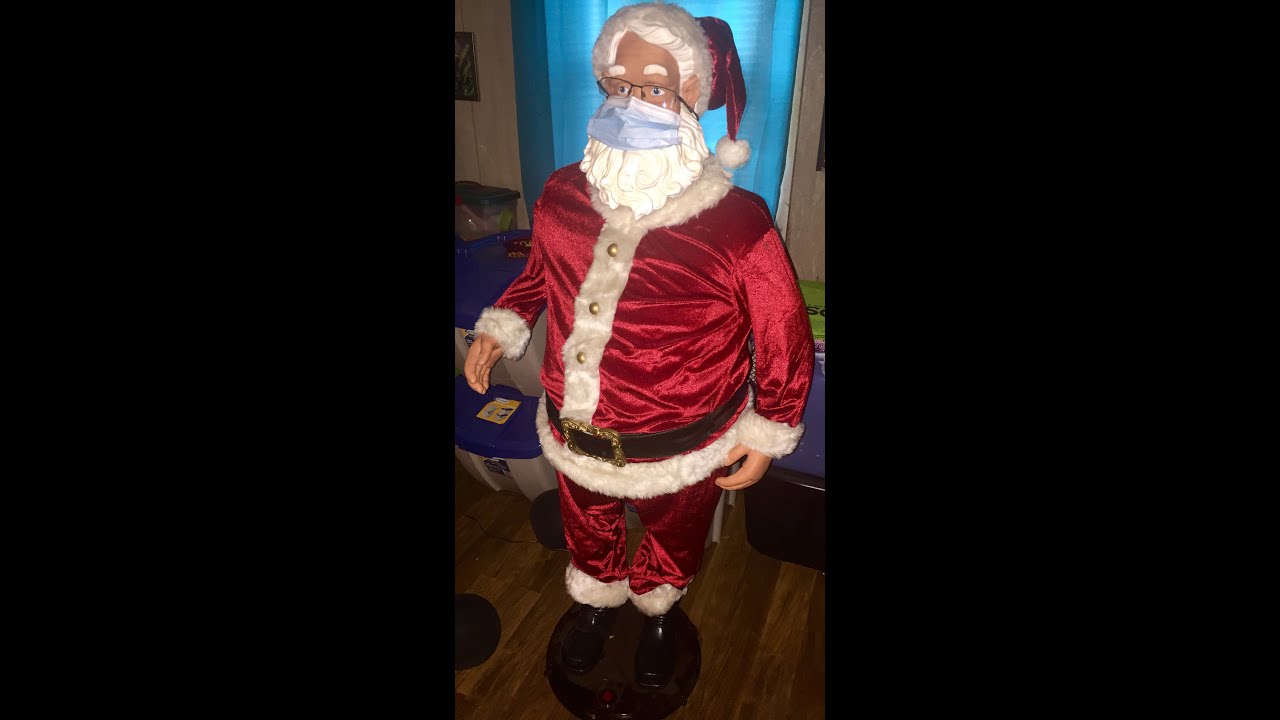 Gemmy Lifesize Santa Repair