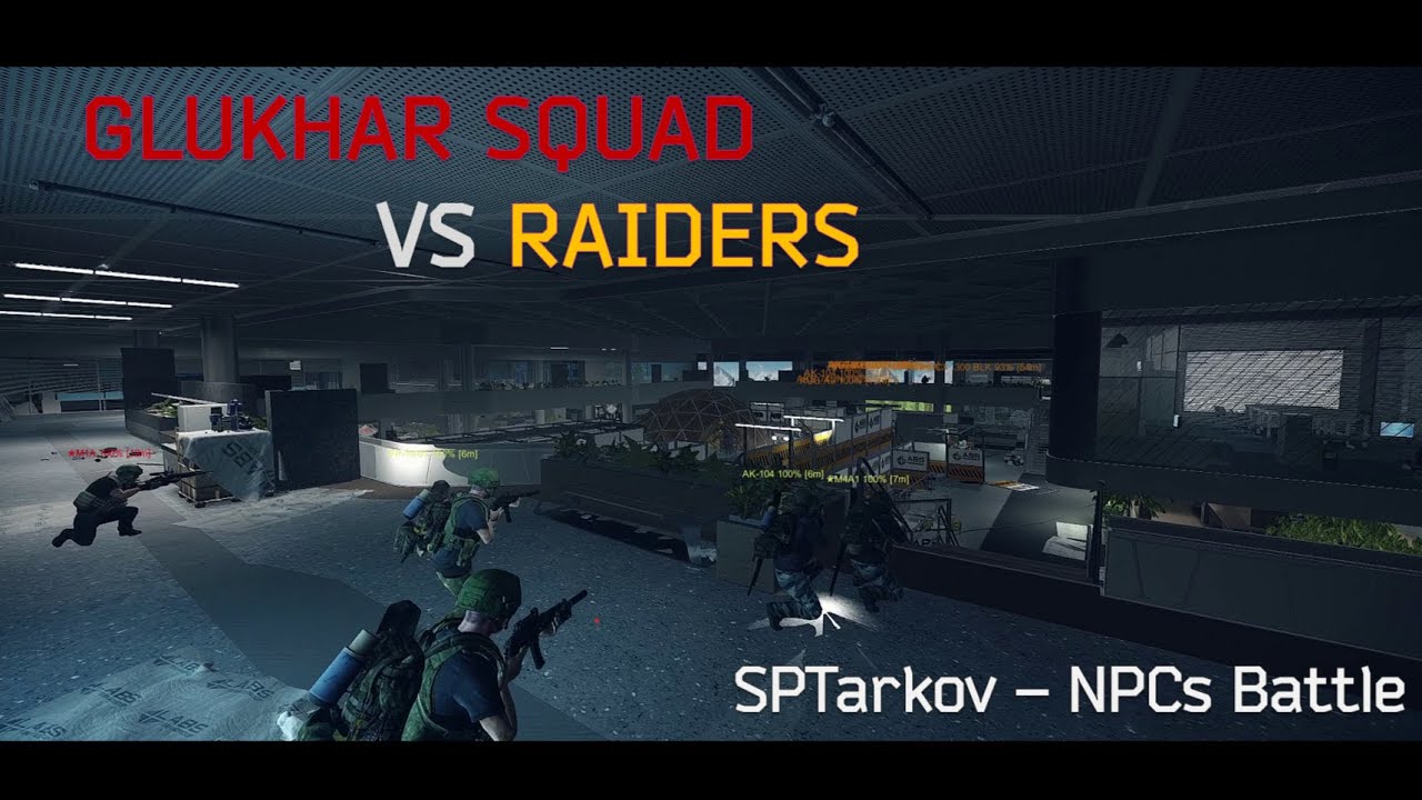 SPTarkov NPCs Battle #8: TerraGroup Labs Facility Raid 1
