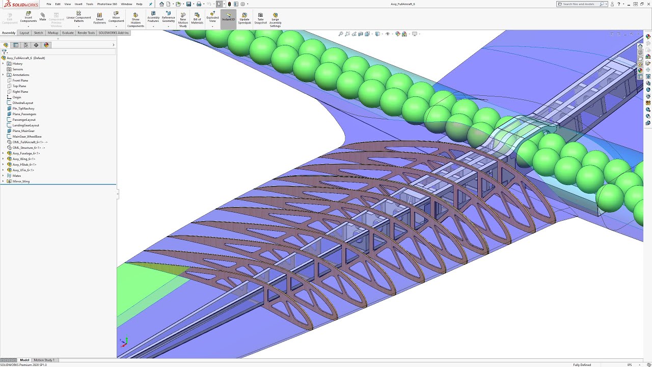 Fast ways to design SAE Aero / DBF wing ribs