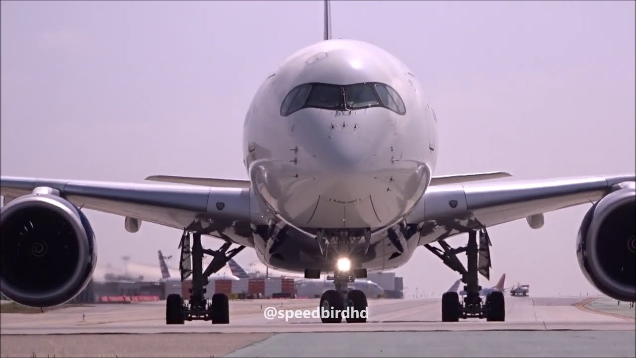 Airbus A350s at LAX