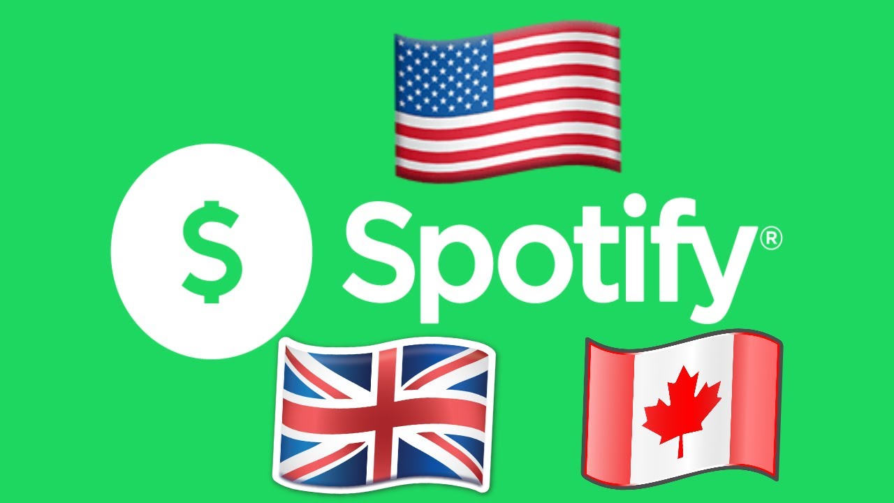 What Countries Pay The Most Spotify Royalties? 🇺🇸🇳🇿🇨🇦[Spotify Tier 1]