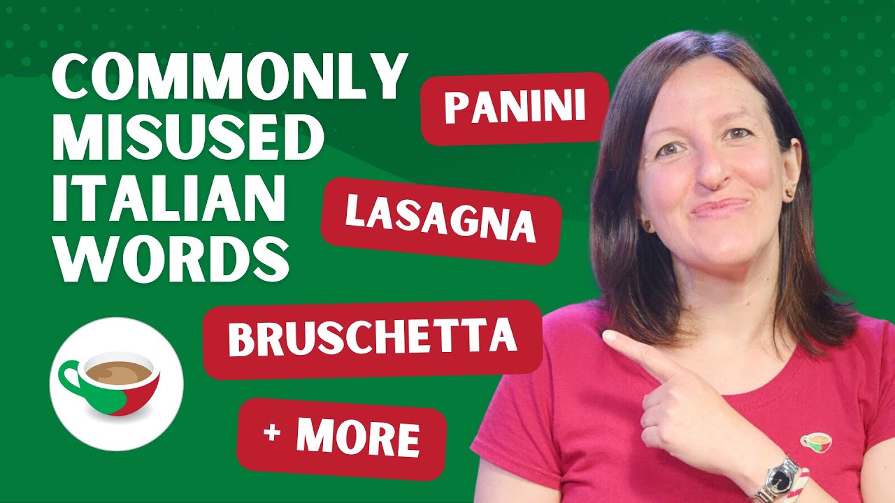 Commonly misused Italian words - Panini, lasagna, bruschetta and more | CBI Show 2.10