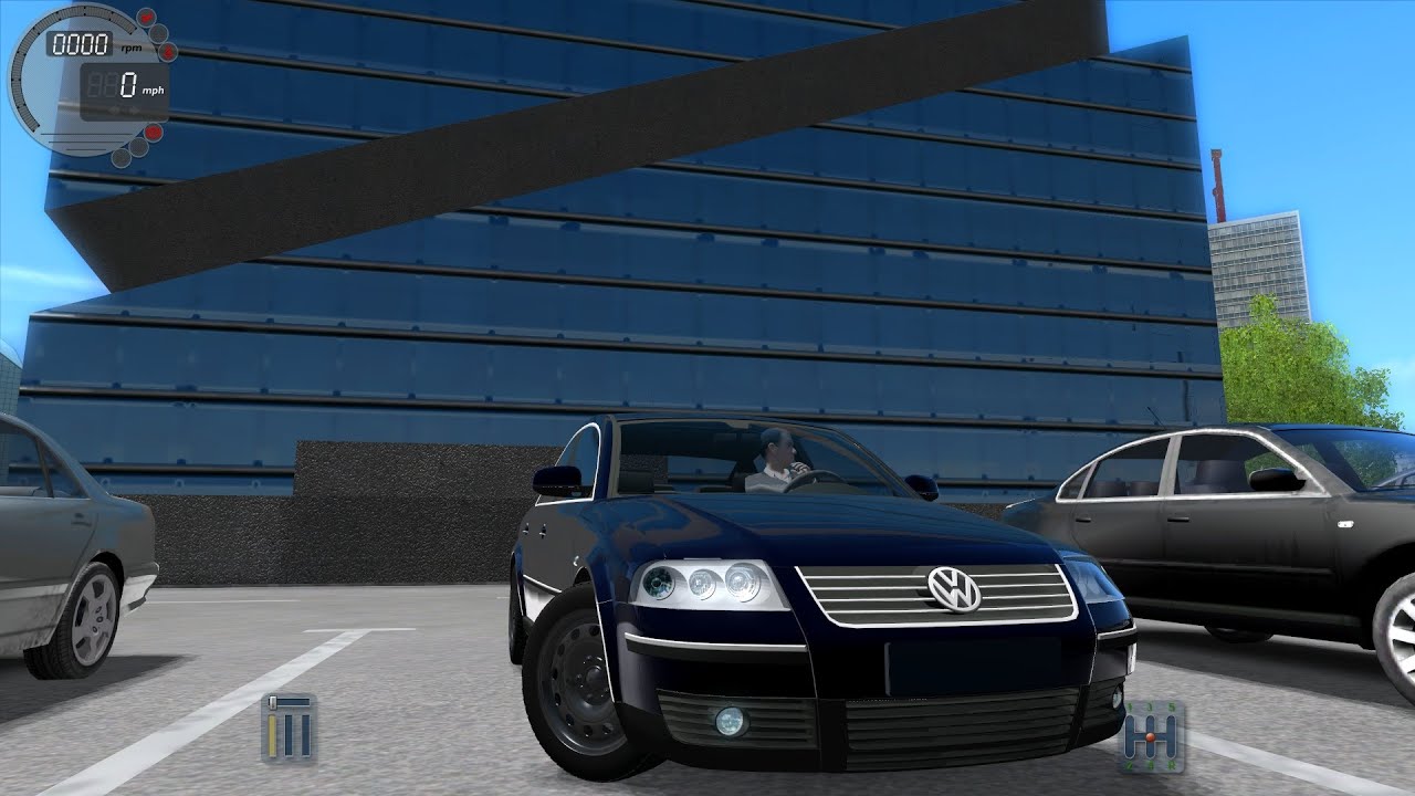 City Car Driving 1.5.0 VW Passat B5 [Logitech G27]