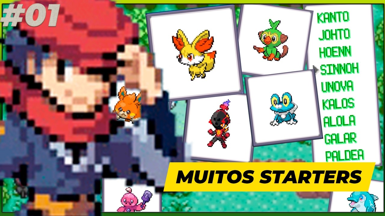 JÁ DA PRA MONTAR UM TIME NO INÍCIO DO JOGO!! - POKEMON QUETZAL #01 (2026)