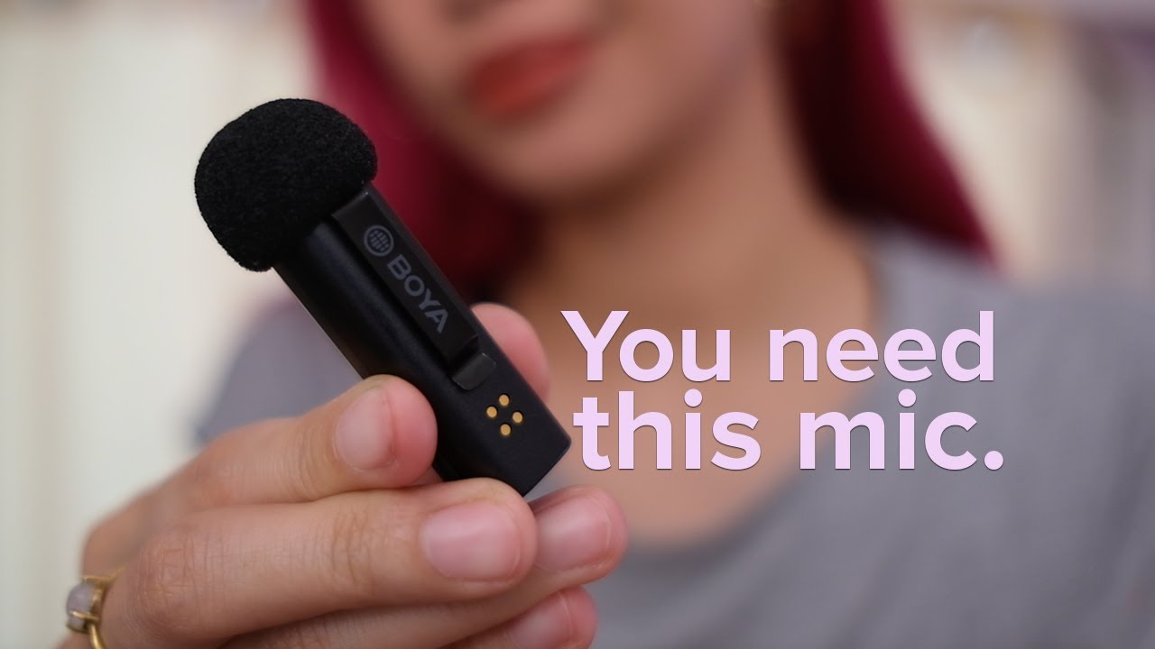 BOYA BY-WM3D: BEST WIRELESS MIC FOR TIKTOK or WFH Zoom calls!