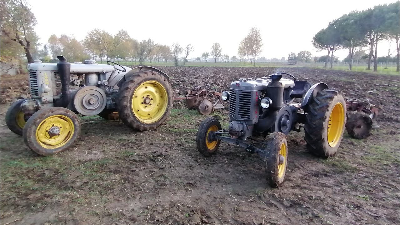 Chi Burdel di TRATUR 2020 con Sama 240.Landini L35. Landini CV 25.30 + aratro