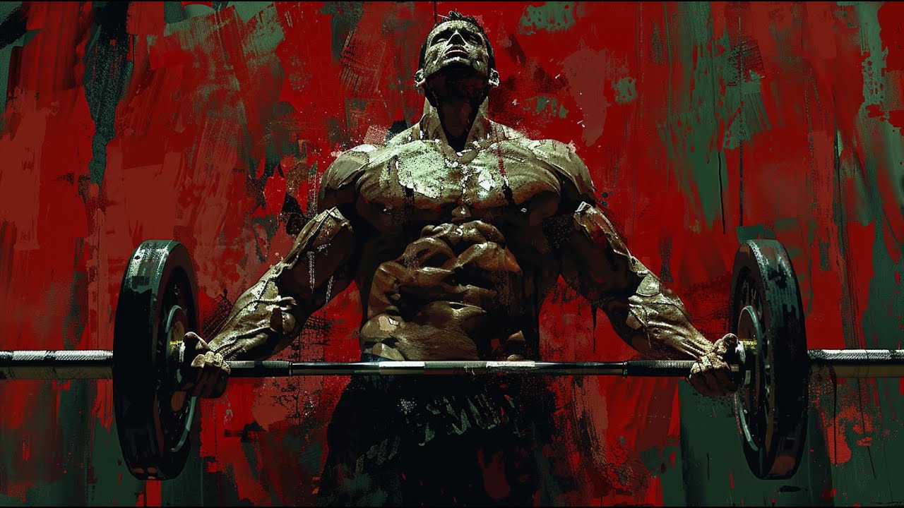 Iron Resilience: Unleash Gritty Power with Intense Workout Beats | Dark Graphic Novel Vibes