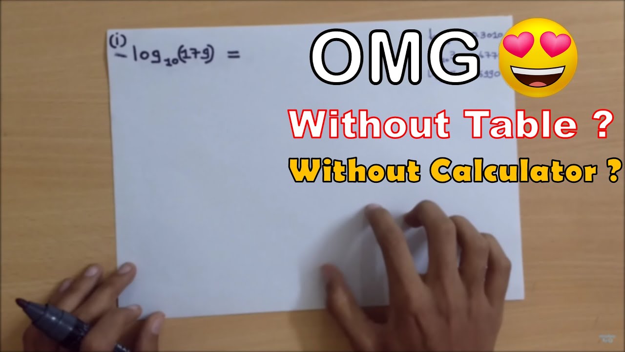🔥Calculate Antilog WITHOUT calculator & logarithm table | Wonder math | Genius