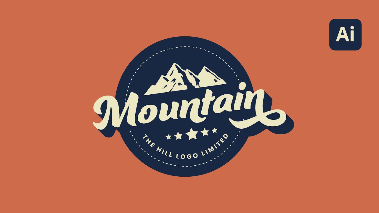 Vintage Logo Tutorial | Adobe Illustrator cc 2022