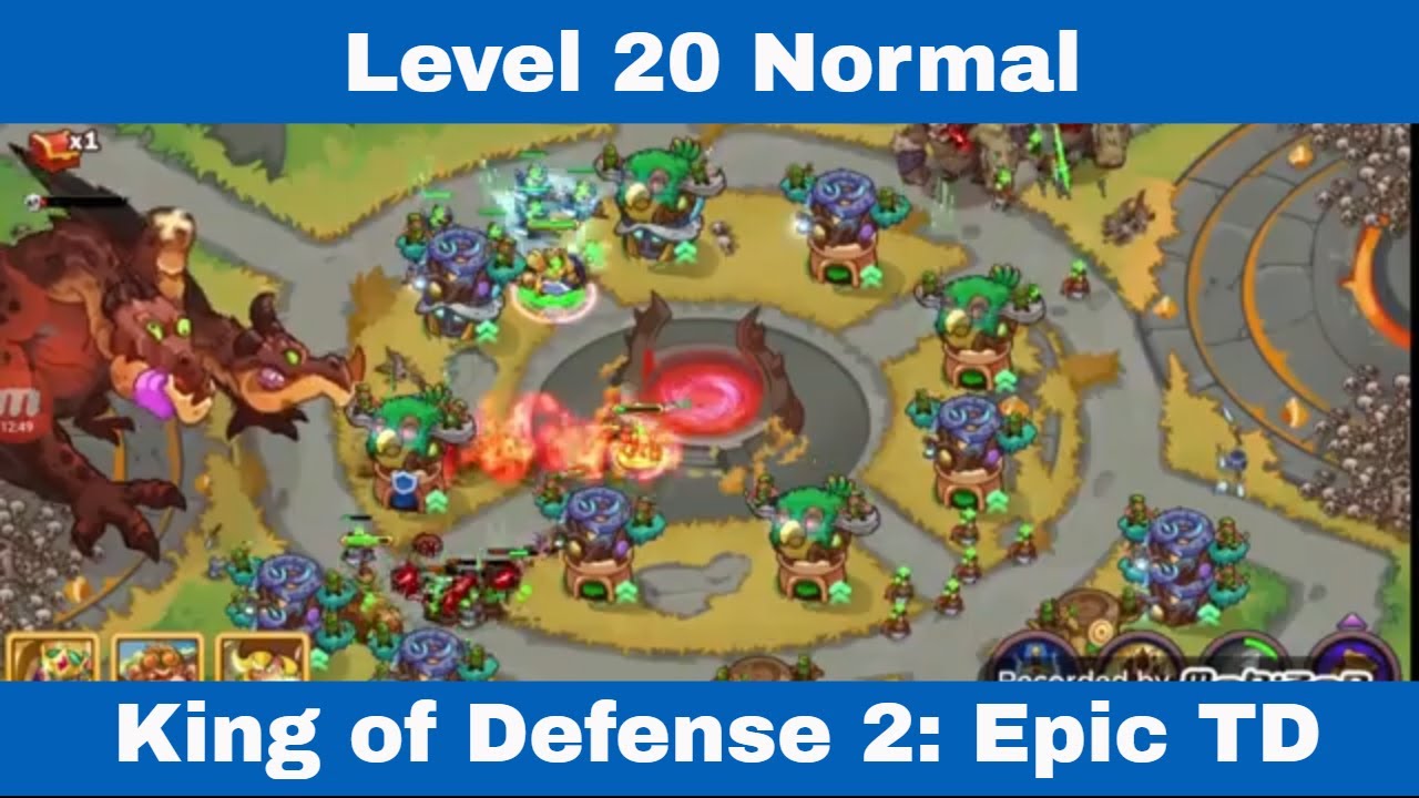 King of Defense 2 Level 20 Normal Tragedy | King of Defense 2: Epic TD
