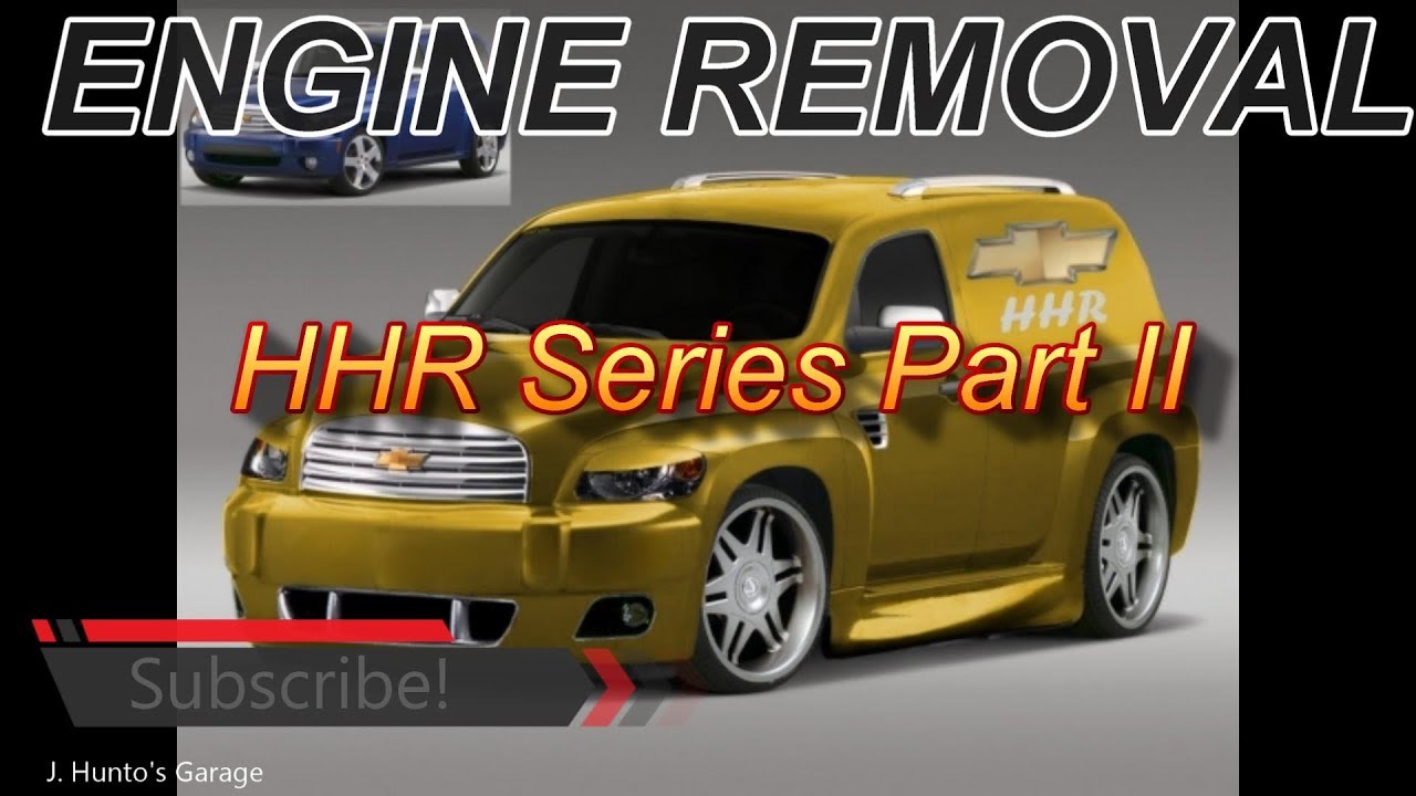 HHR Engine Part 2: The Engine Comes out!