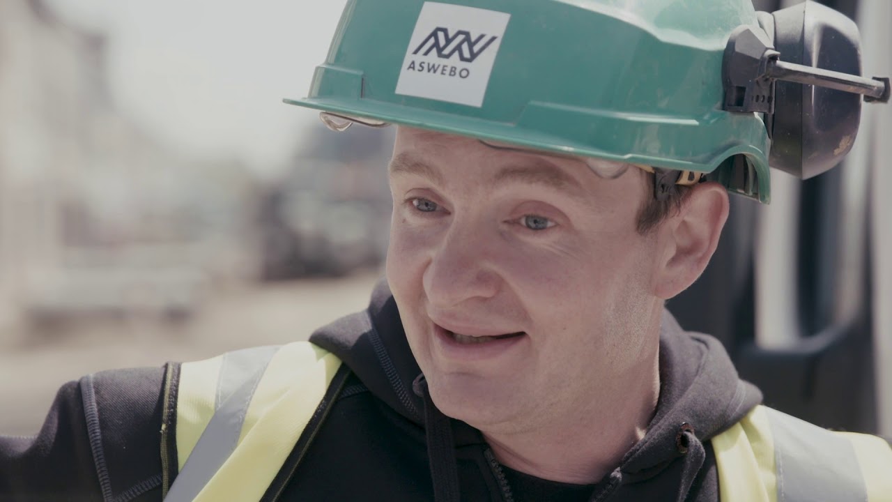Beroepenfilm wegenwerker