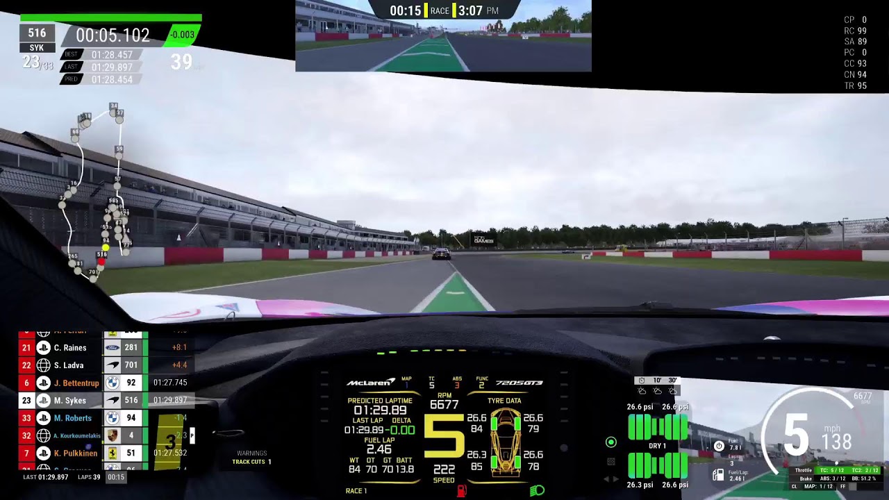 Sim Racing Club Thursday Night Championship Rd3
