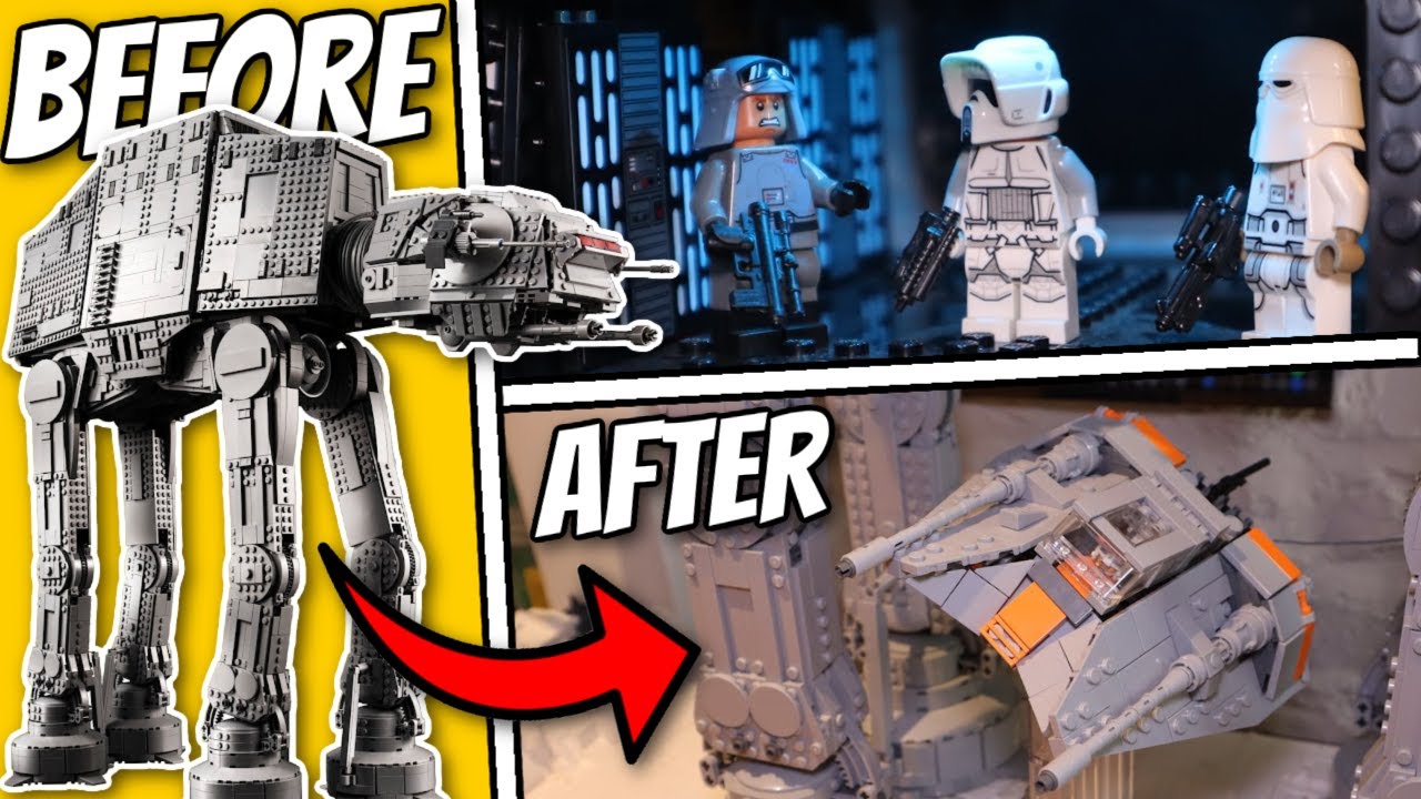 Я ОБНОВИЛ LEGO UCS AT-AT за 850 долларов!!