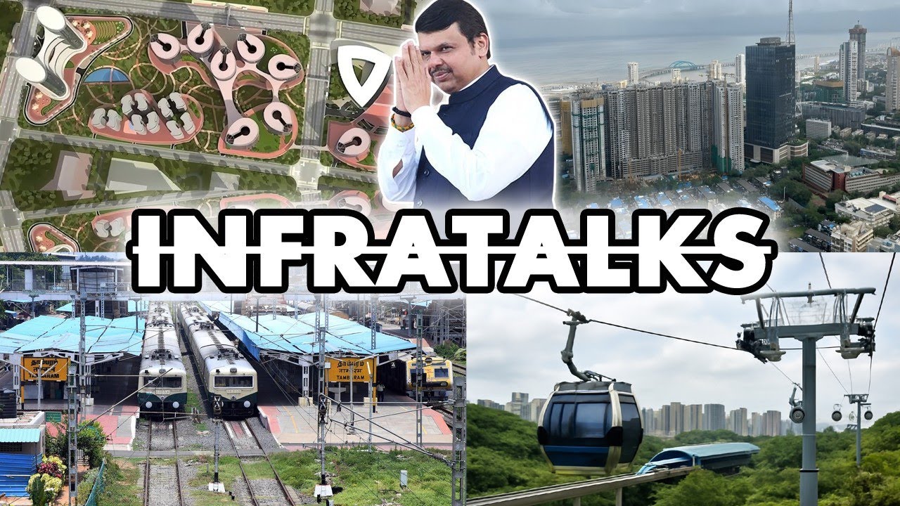 NAINA Smart City is Back, BDD Chawls Turns into HIGH Rise Buildings, Ropeway for Mumbai, MRTS Merger