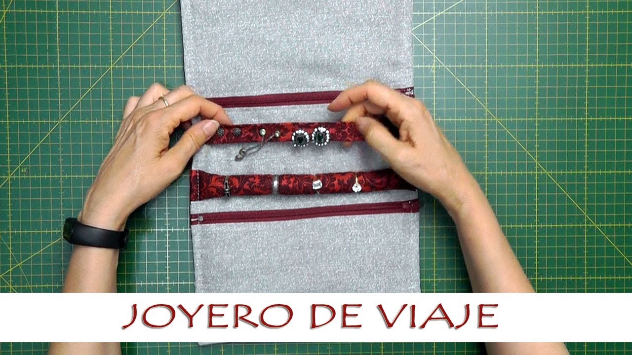 Cómo hacer un joyero de viaje