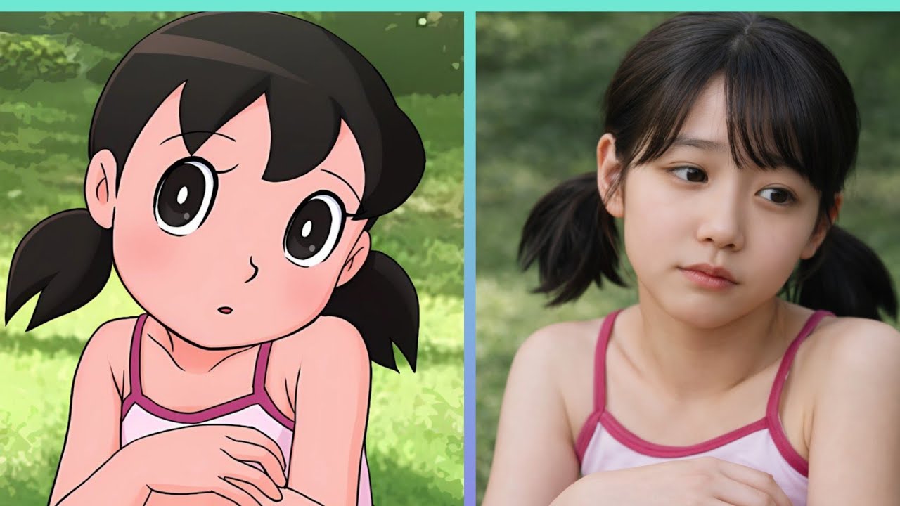 Doraemon Characters in Real Life 2026 | Hyper Realistic Human Version