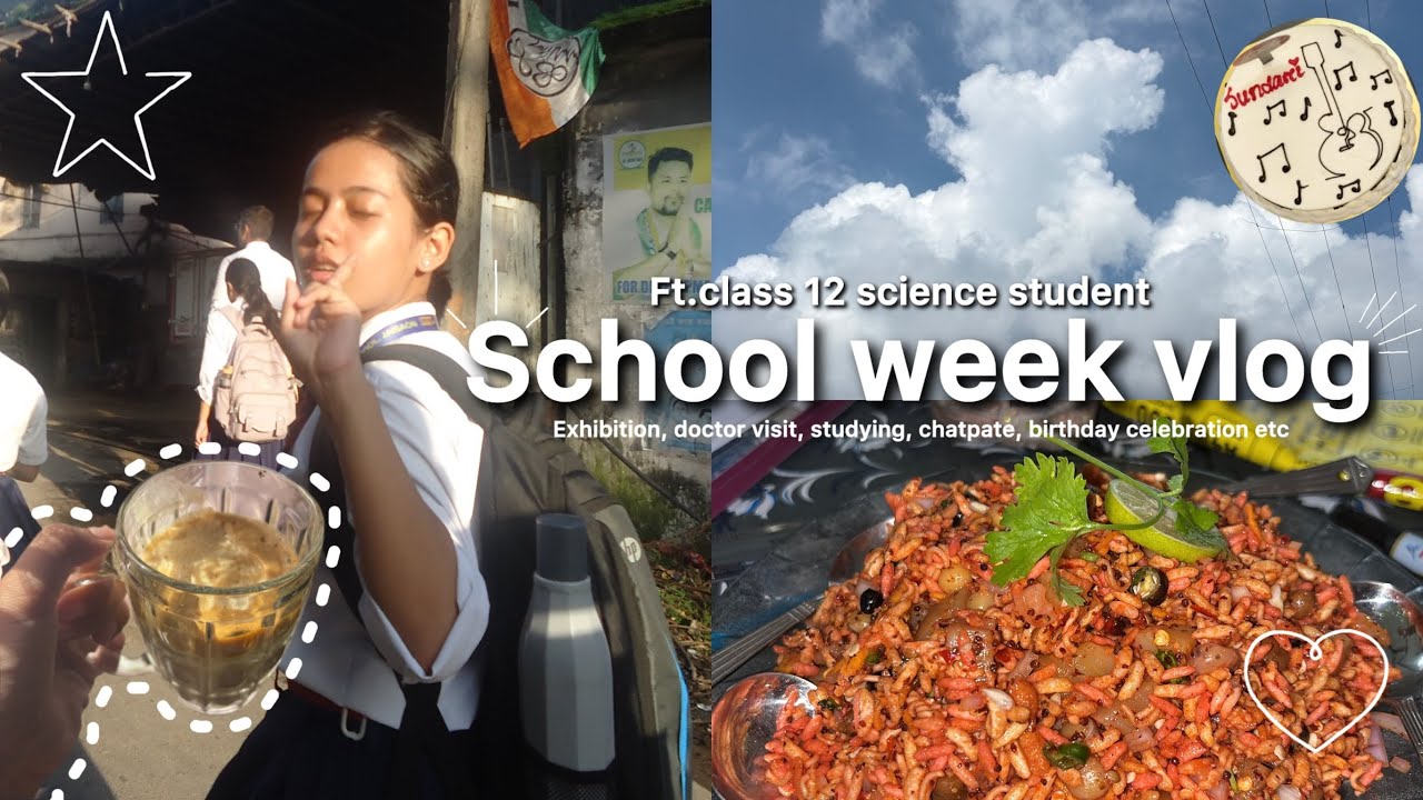 Average school week vlog of highschool senior in India 🇮🇳 | aesthetic study vlog class 12 science | 
