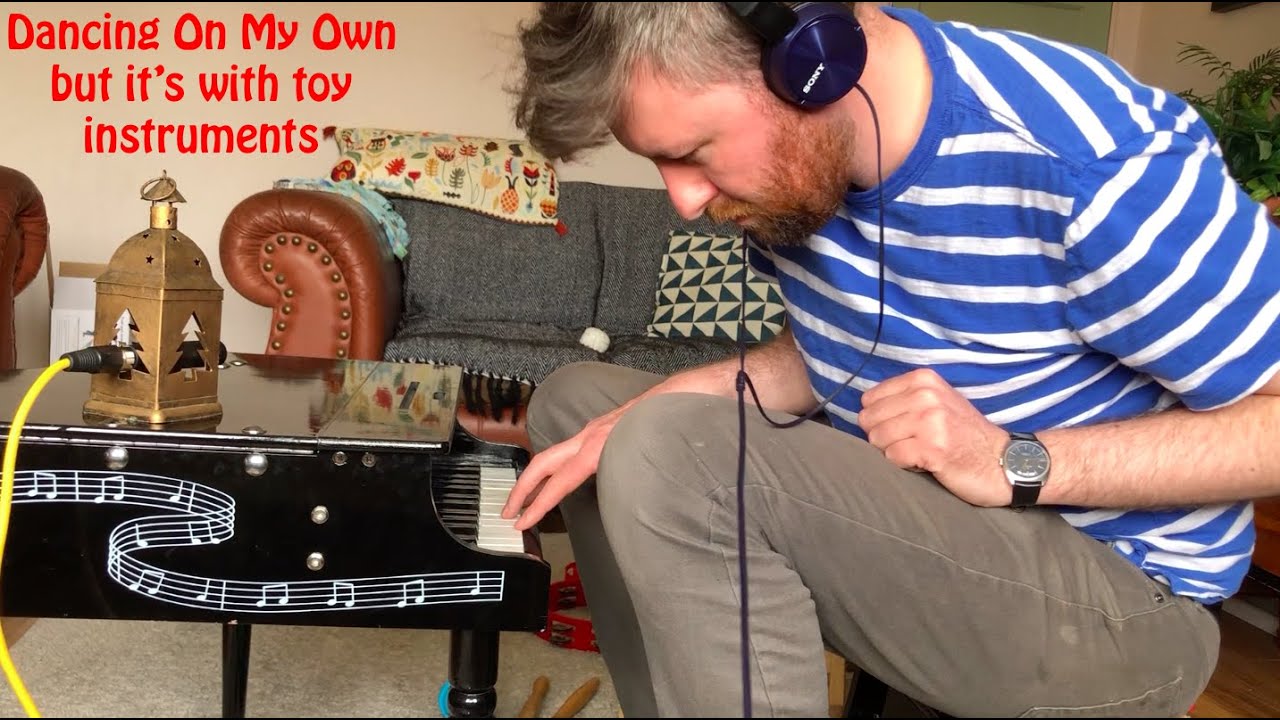 I recreated Robyn's Dancing On My Own using only toy instruments