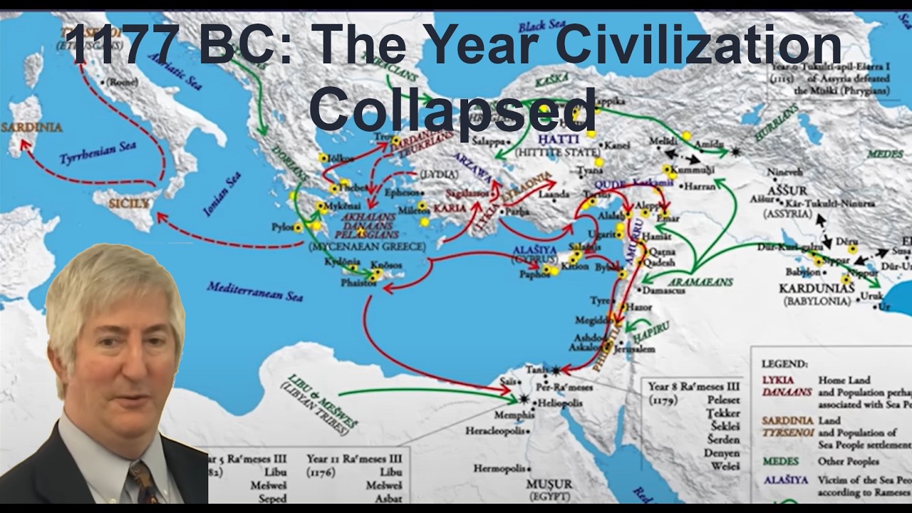 1177 BC: The Year Civilization Collapsed (Eric Cline, PhD)