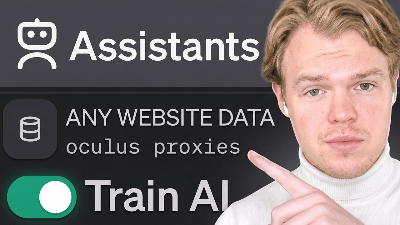 Train OpenAI Assistants with Any Website Data: Unlock with Oculus Proxies