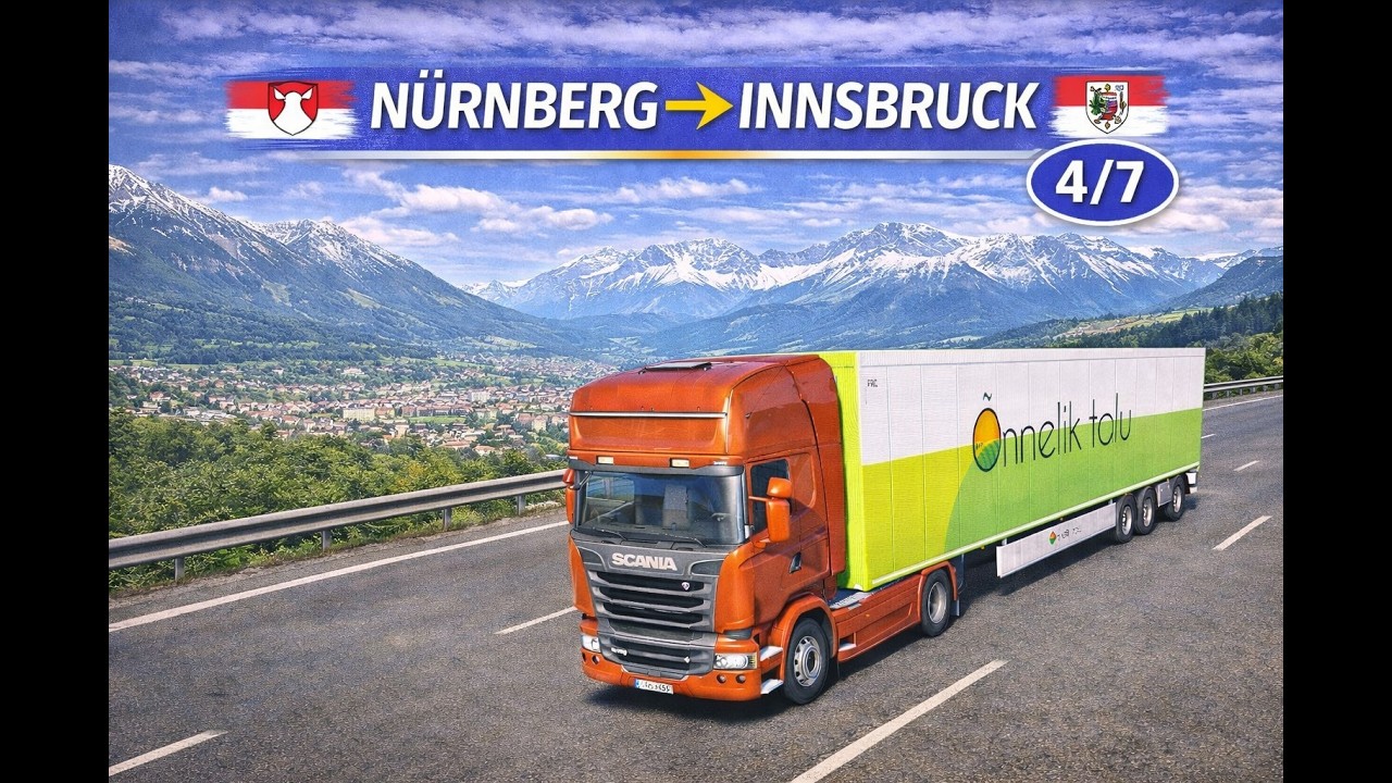 Von Nürnberg in die Alpen | ETS2 Tour #4