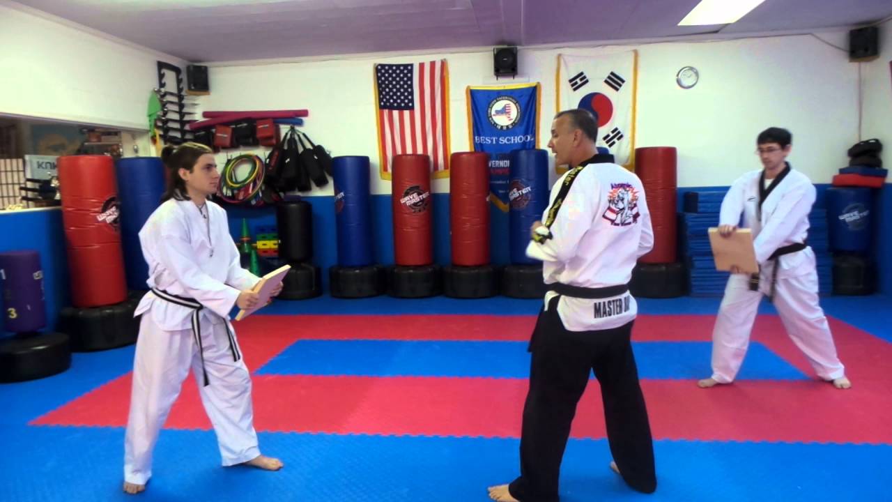 Helpful Tips on Board Breaking by Master Bart at Atomic Tae Kwon Do in Huntington