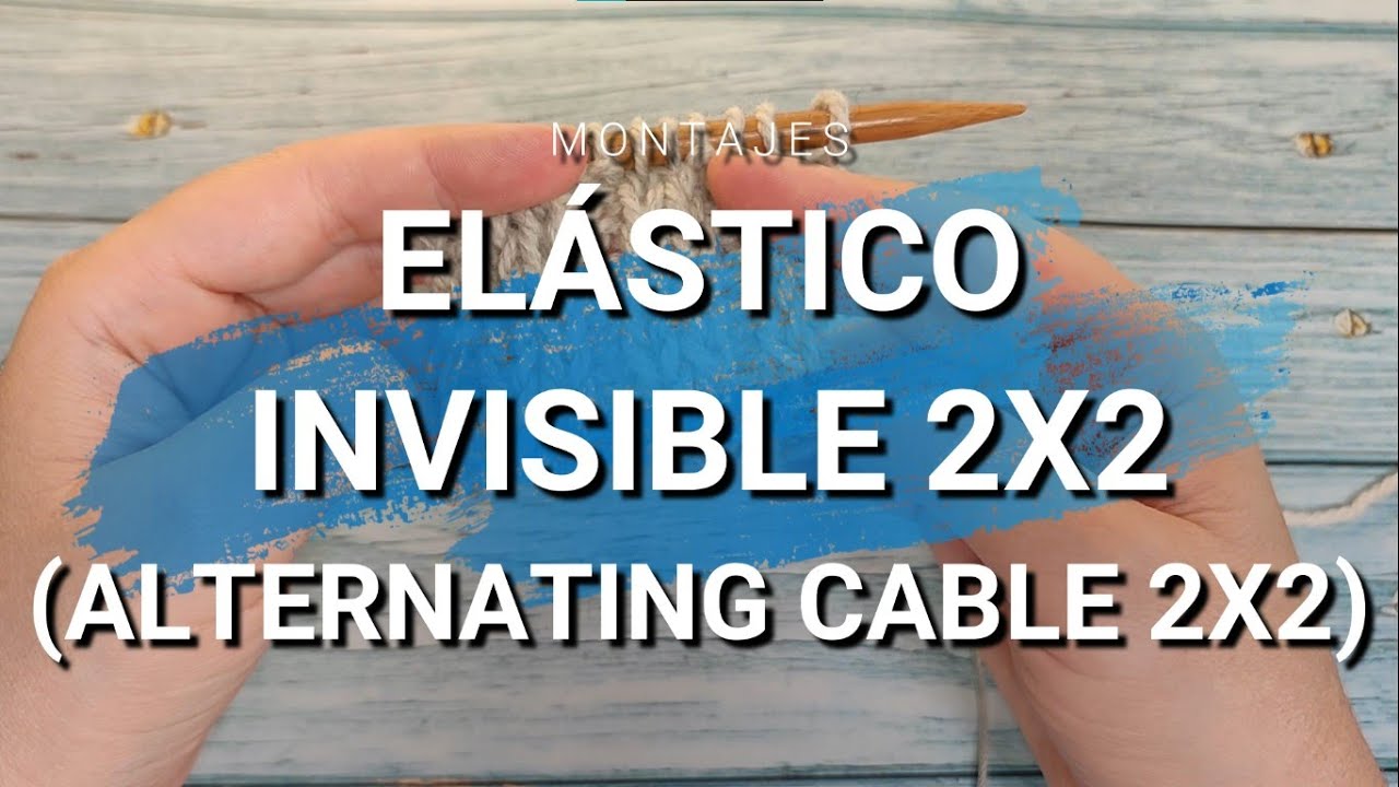 Montaje el&aacute;stico invisible 2x2 (Alternating Cable) | TUTORIAL DE MONTAJE