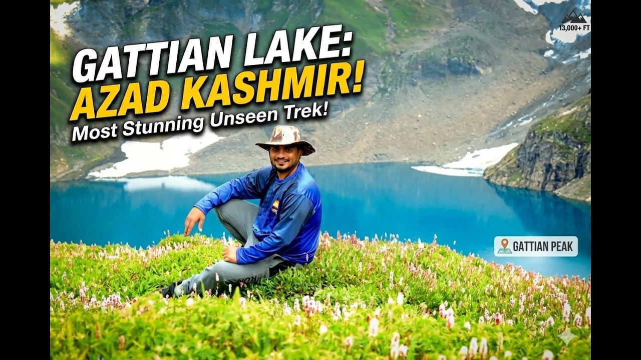 Gattian Lake – Pakistan’s Hidden Paradise | Travel Vlog | Most Beautiful Lake #ridewithaltaf