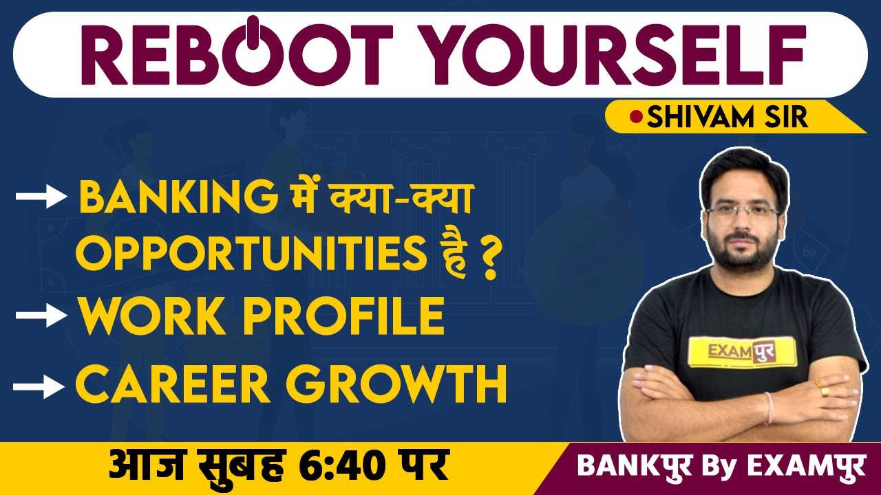REBOOT YOURSALF || CAREER GROWTH || Bankpur By Exampur || LIVE @6:40AM